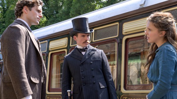 Enola Holmes Millie Bobby Brown Henry Cavill Sam Claflin