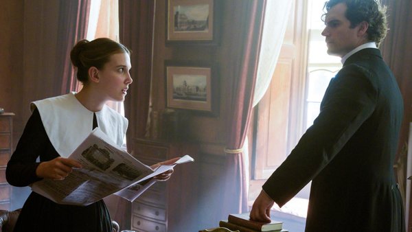 Enola Holmes Millie Bobby Brown Henry Cavill
