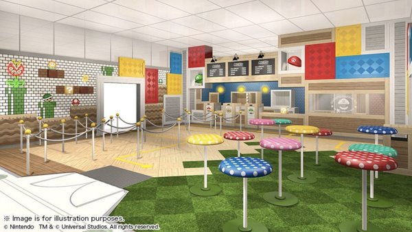 Mario Cafe Nintendo Universal Studio Japan