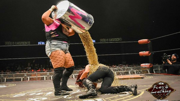 Kay Lee Ray Viper Piper Niven ICW Fear & Loathing XI Deathmatch