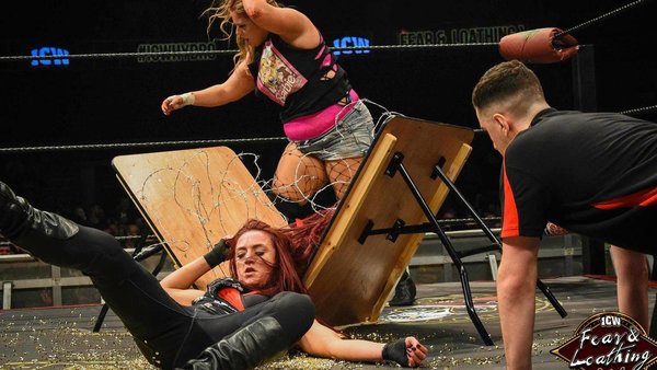 Kay Lee Ray Viper Piper Niven ICW Fear & Loathing XI