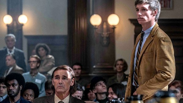 The Trial of the Chicago 7 Eddie Redmayne Mark Rylance