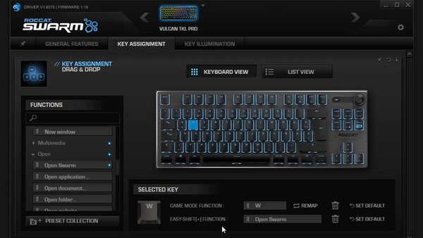 Roccat Swarm Software