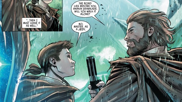 Star Wars Anakin Obi-Wan Comic