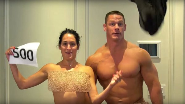 John Cena Nikki Bella strip