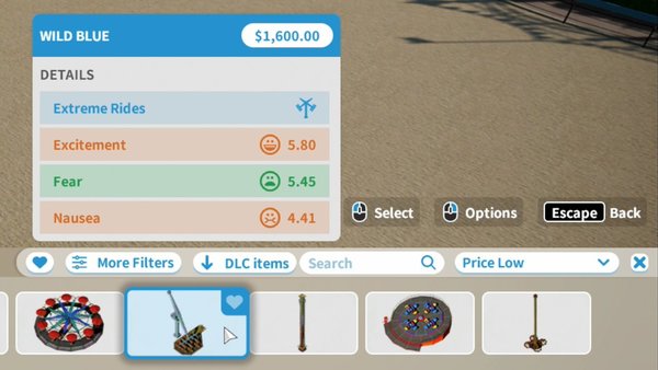 Planet Coaster Console Edition Mouse