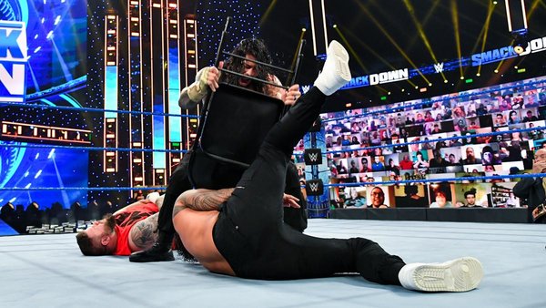 Roman Reigns Jey Uso Kevin Owens
