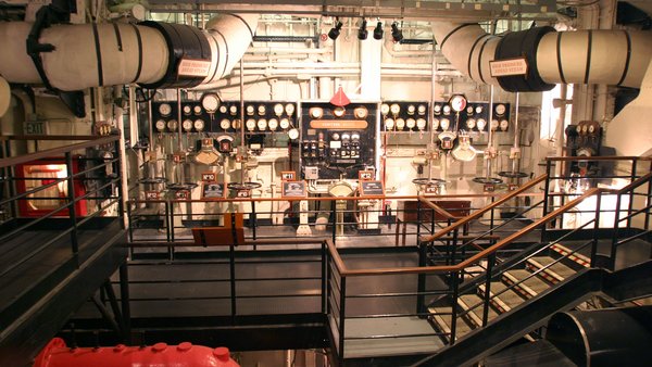 Queen Mary boiler room