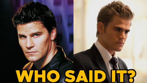 Buffy The Vampire Slayer Or The Vampire Diaries Quiz: Who Said It ...