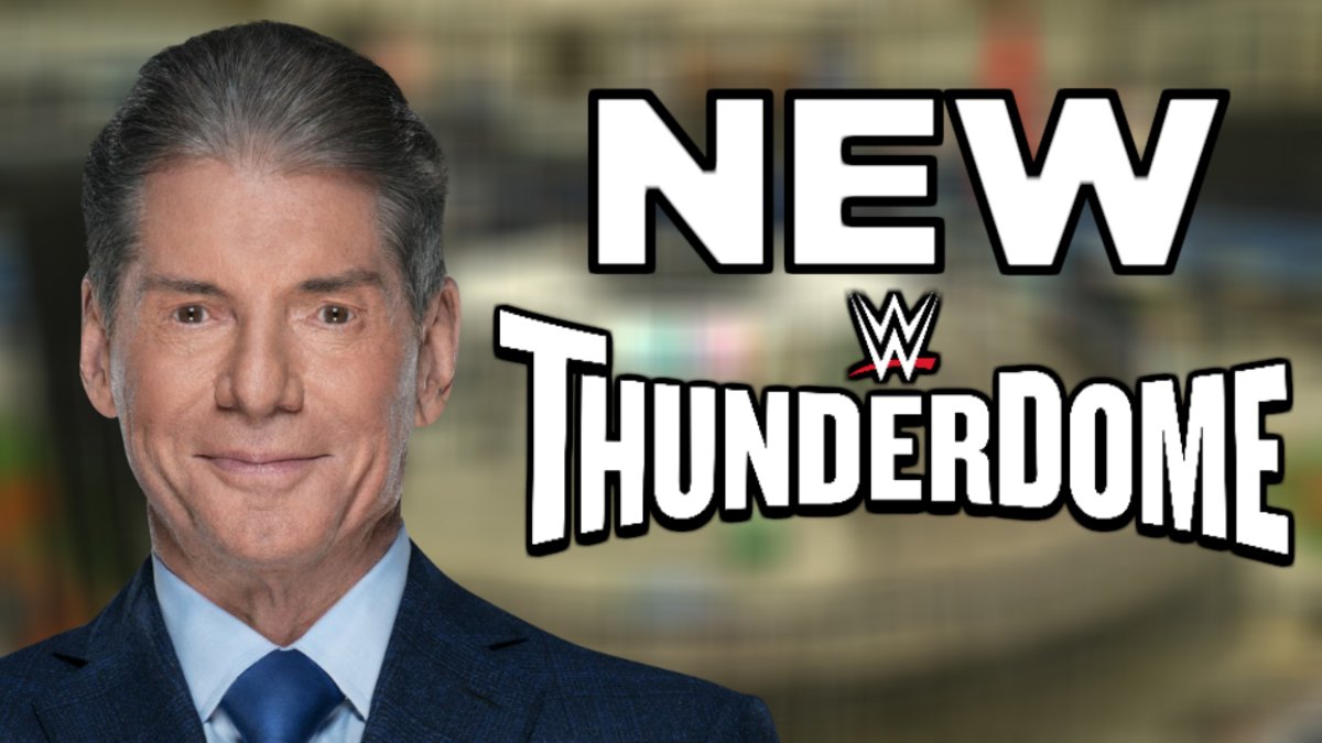  Foto zu First Pics Of WWE's ThunderDome Set Up At Tropicana Field Revealed 