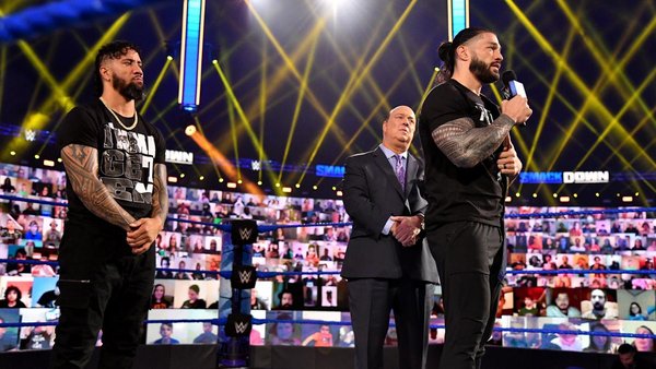 Roman Reigns Jey Uso Paul Heyman