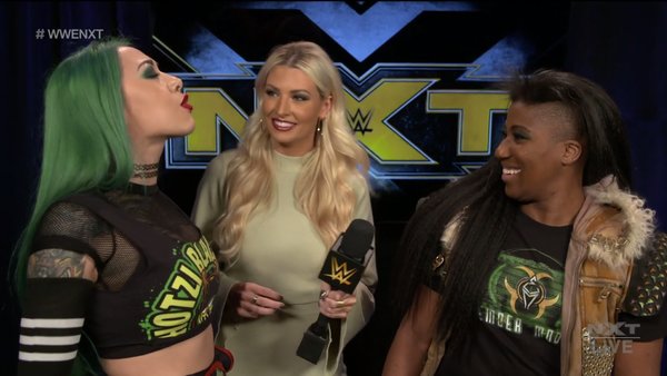 Shotzi Blackheart Ember Moon NXT