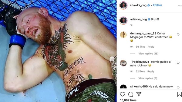 Conor McGregor Angelo Dawkins