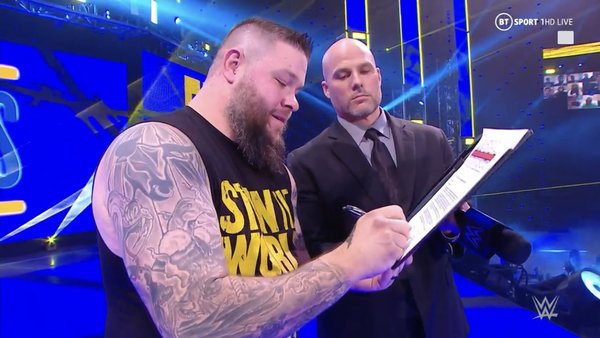 Kevin Owens Adam Pearce WWE SmackDown
