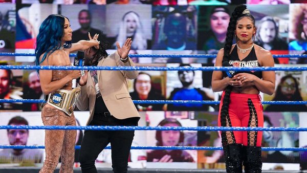Bianca Belair Sasha Banks Reginald