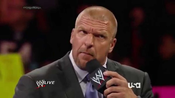 Triple H Mocks Fans 
