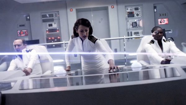 Doctor Who A Christmas Carol spaceship