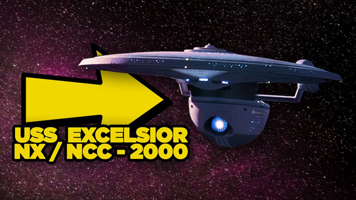 レア 未展示☆STAR TREK U.S.S. EXCELSIOR NCC-2000 スタート