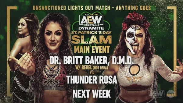 Thunder Rosa Britt Baker