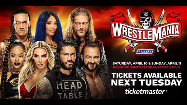 WrestleMania 37 poster