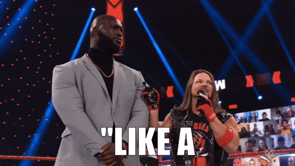 AJ Styles Omos