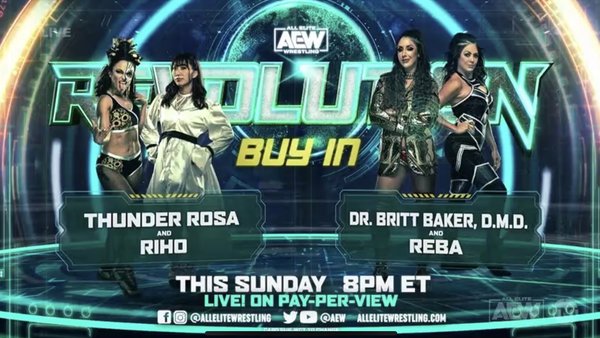 AEW Revolution match graphic