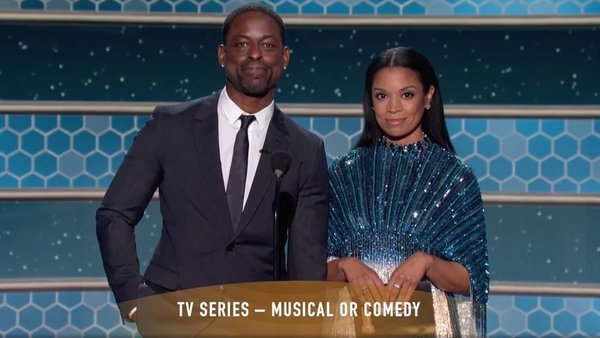 Golden Globes 2021 Sterling K Brown