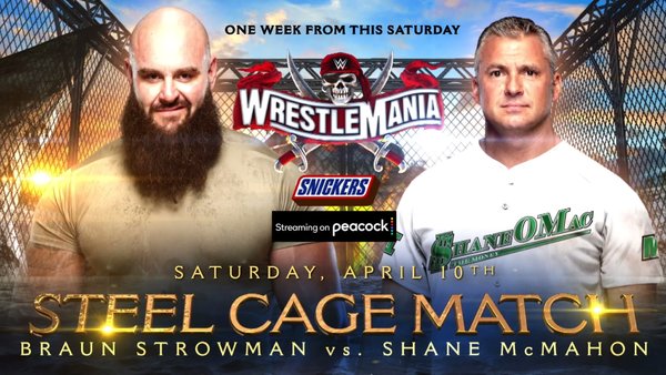 Braun Strowman Shane McMahon WrestleMania 37