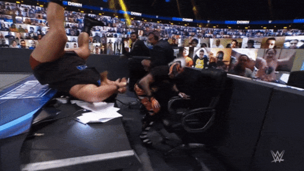 Rey Mysterio Head Butt Camera