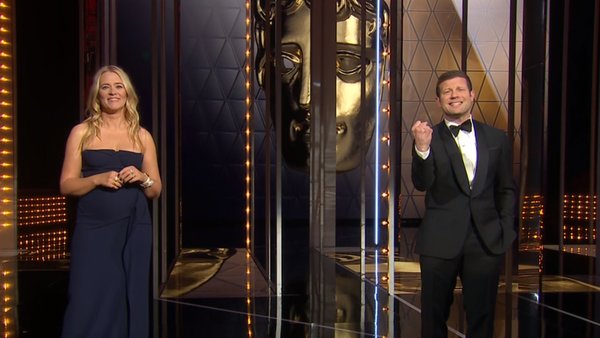 BAFTAs 2021 Edith Bowman Dermot O'Leary