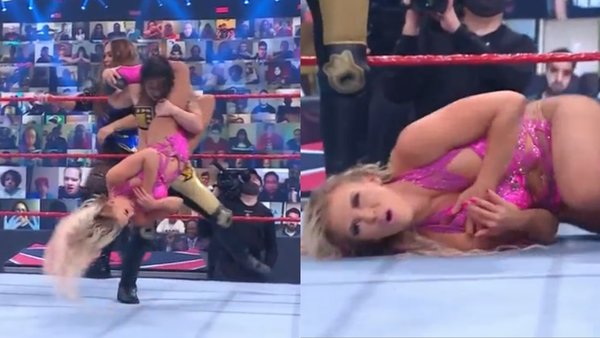 Dana Brooke Cover Up WWE Raw