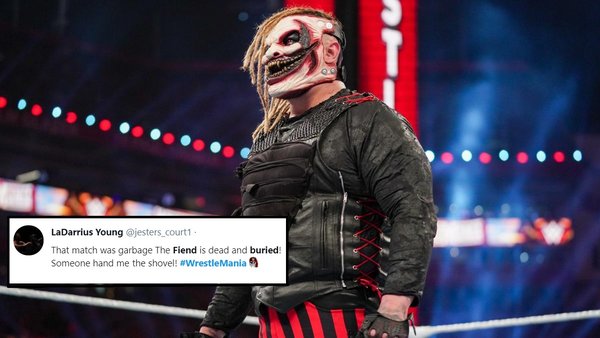 The Fiend WrestleMania 37 Internet