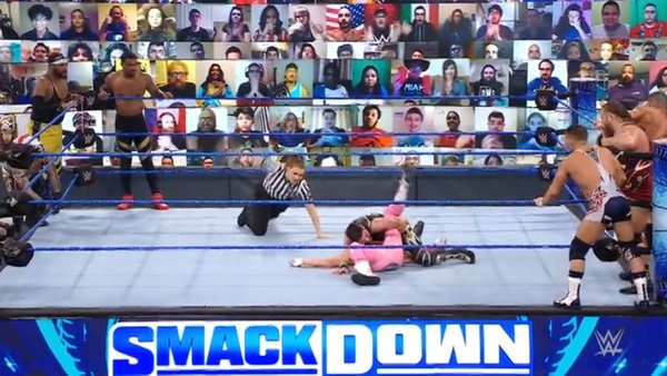 Dominik Mysterio Dolph Ziggler Near Fall