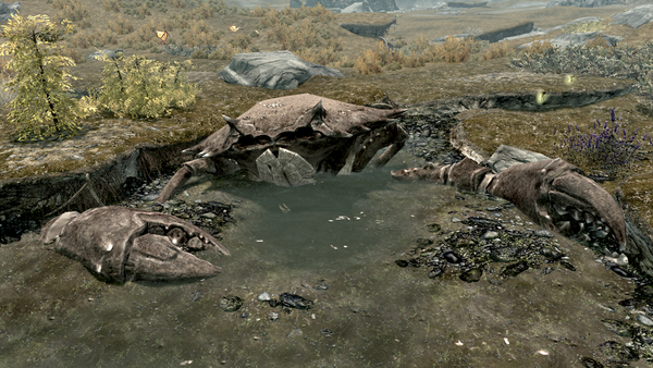 skyrim giant guardian mudcrap