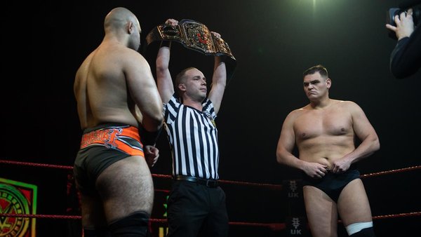 NXT UK Prelude WALTER Rampage Brown