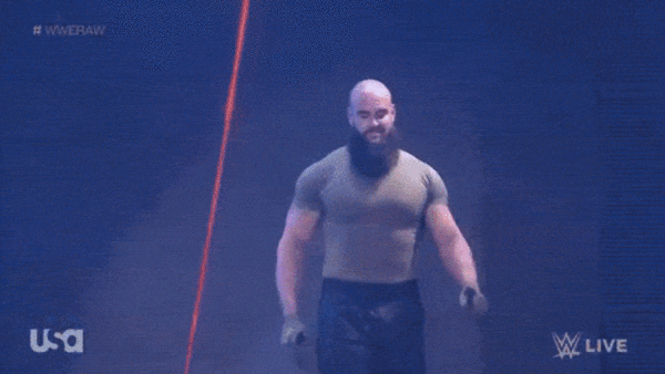 Braun Strowman Drew McIntyre Sword