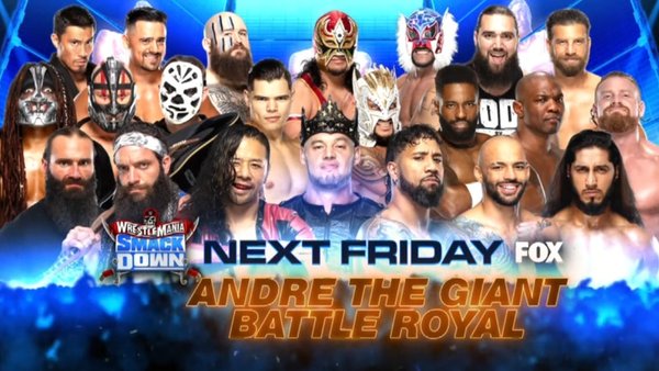 WWE SmackDown WrestleMania Andre Battle Royal