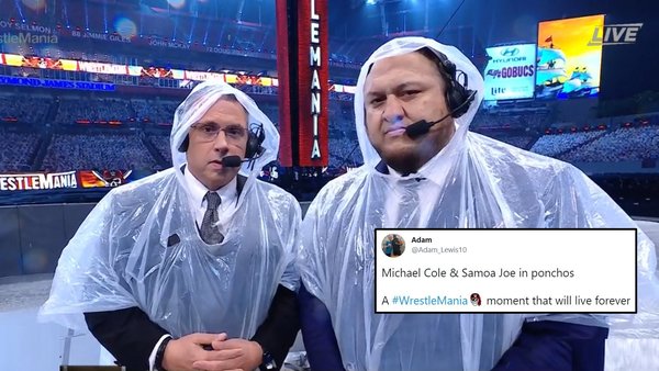 WrestleMania Michael Cole Samoa Joe