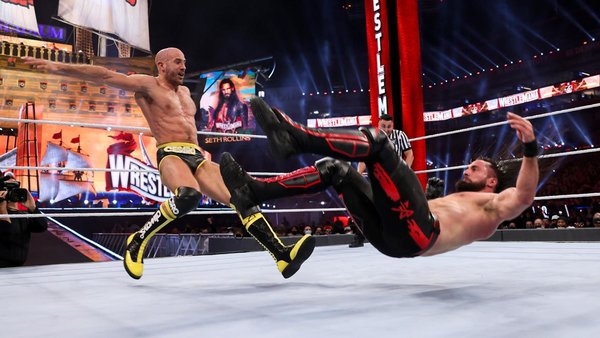 Cesaro Seth Rollins