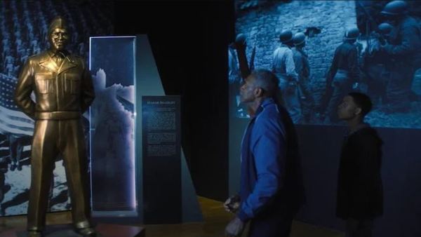 Isaiah Bradley Statue Falcon and the Winter Soldier