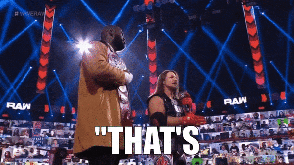AJ Styles Omos WWE Writers