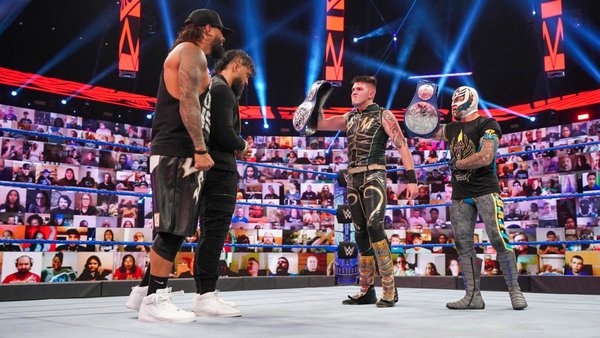 The Usos Rey Dominik Mysterio
