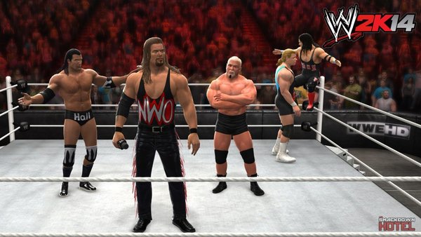 WWE 2K14 Kevin Nash Scott Hall Scott Steiner X-Pac Mr Perfect