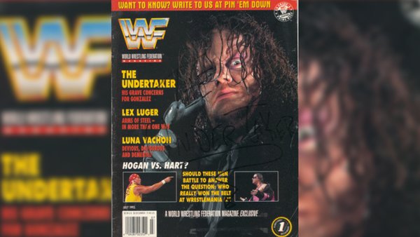 WWF Magazine Bret Hart Hulk Hogan 