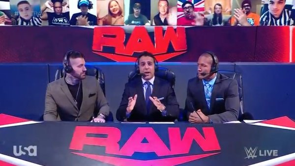Adnan Virk Corey Graves Byron Saxton WWE Raw