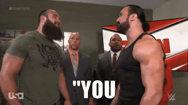 Drew McIntyre Braun Strowman Bastard