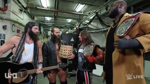 AJ Styles Omos Elias Jaxson Ryker