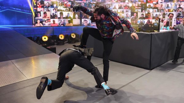 Seth Rollins Cesaro
