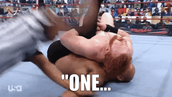 Sheamus Ricochet Referee Botch