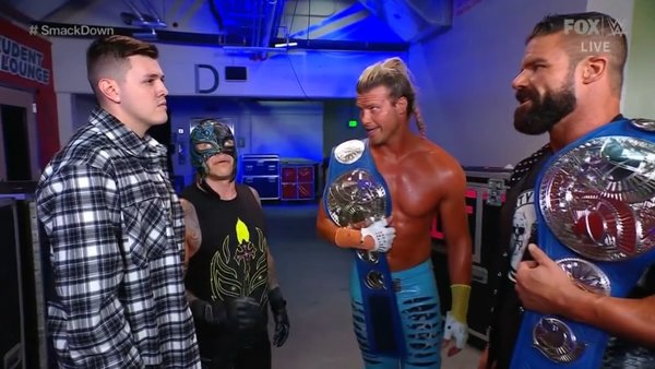 Rey Dominik Mysterio Dolph Ziggler Robert Roode Dirty Dawgs